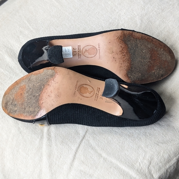 Lulu Guinness Corduroy Court Heels - Picture 8 of 8